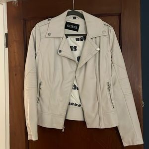Guess faux leather moto jacket